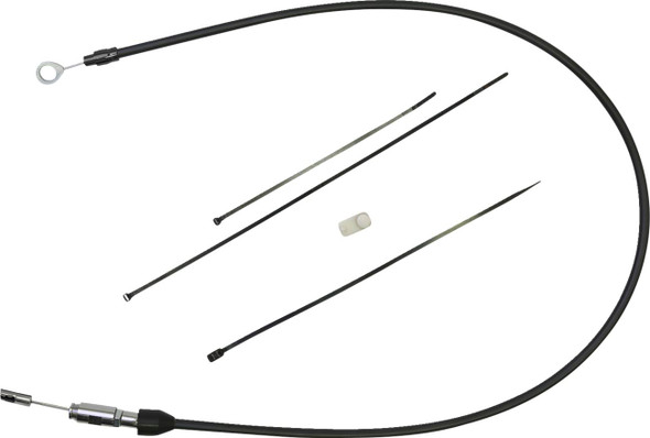 Drag Specialties - 06522879 - Quick Connect Clutch Cable - Upper - 45" - Black/Black