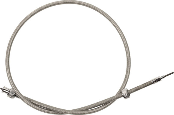 Drag Specialties - 06550047 - Front-Wheel Drive Speedometer Cable - 40" - Braided