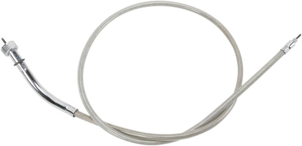 Drag Specialties - 06550053 - Front-Wheel Drive Speedometer Cable - 41-1/2" - Braided