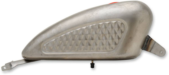 Drag Specialties - 07010836 - Custom Gas Tank - Diamond - 3 Gallons - Sportster