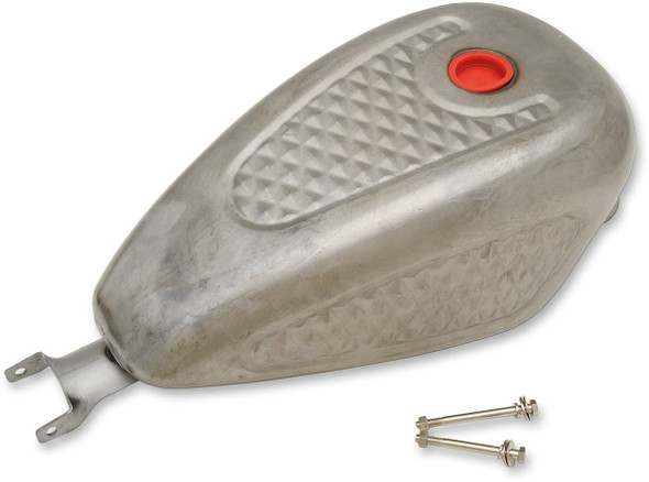 Drag Specialties - 07010836 - Custom Gas Tank - Diamond - 3 Gallons - Sportster