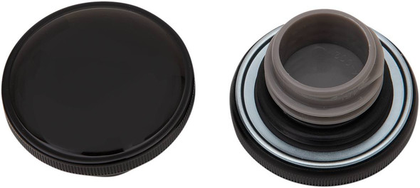 Drag Specialties - 07030818 - Screw-In Gas Cap - Vented (Right)/Non-Vented (Left) - Gloss Black