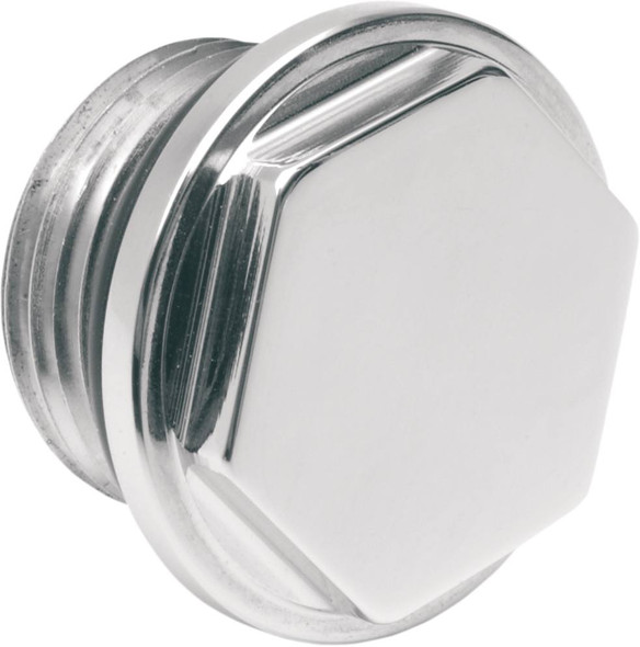 Drag Specialties - 07050054 - Fuel Tank Outlet Plug - Chrome