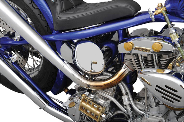 Drag Specialties - 07100021 - Custom Oil Tank - Center Fill - Softail