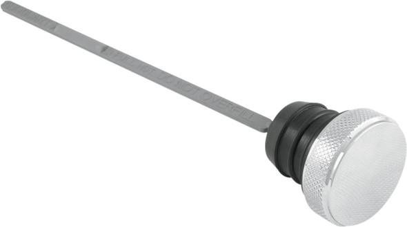 Drag Specialties - 07100120 - Custom Oil Dipstick - Peaked - Chrome - Softail