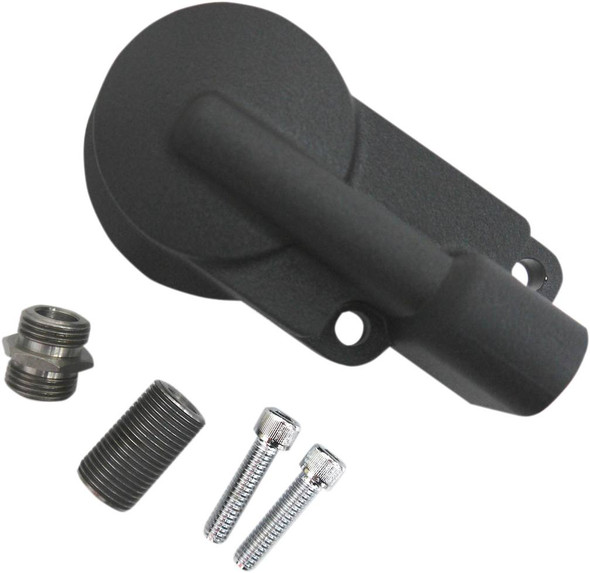 Drag Specialties - 07120390 - Oil Filter Mount - Black