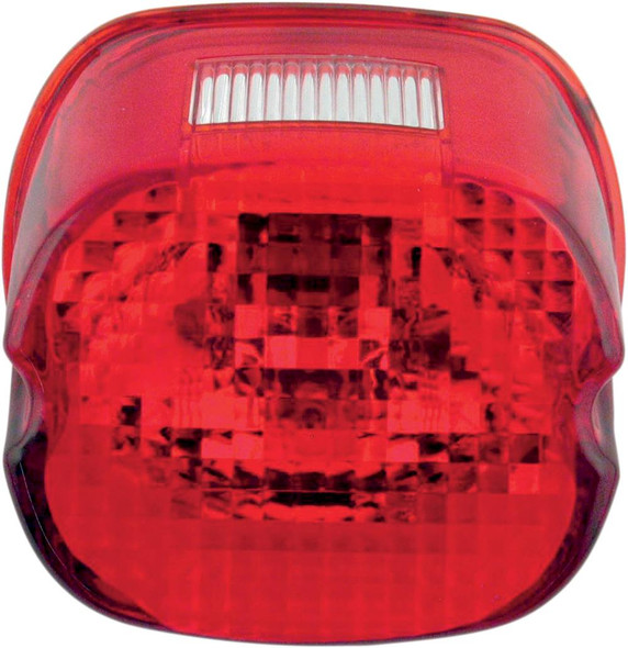 Drag Specialties - 09026320 - Laydown Taillight Lens - Red