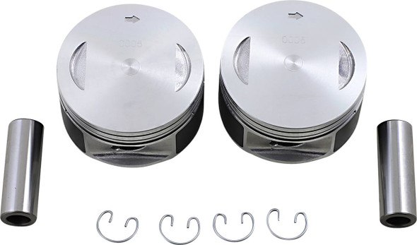 Drag Specialties - 09110042 - Piston Kit - 3.750" +0.005" - 88" Motor - Twin Cam