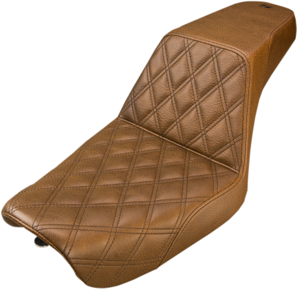 Saddlemen - Step Up Diamond Stitched Seat - fits Dyna Models (see desc.)