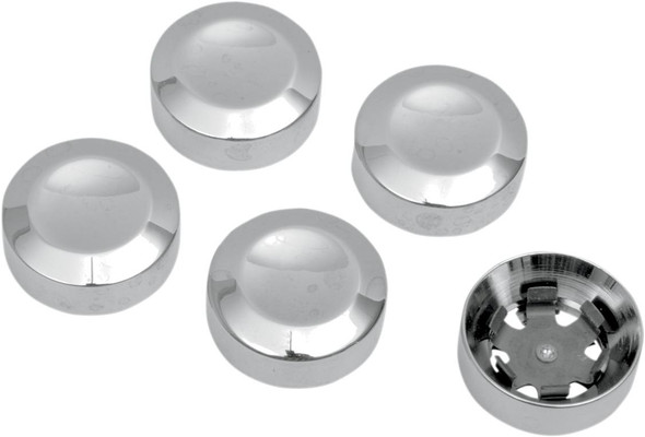 Drag Specialties - 12010597 - Rear Pulley Bolt Cover - Chrome