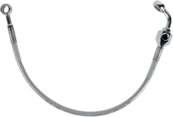 Drag Specialties - 12042736 - Brake Line - Rear - Stainless Steel