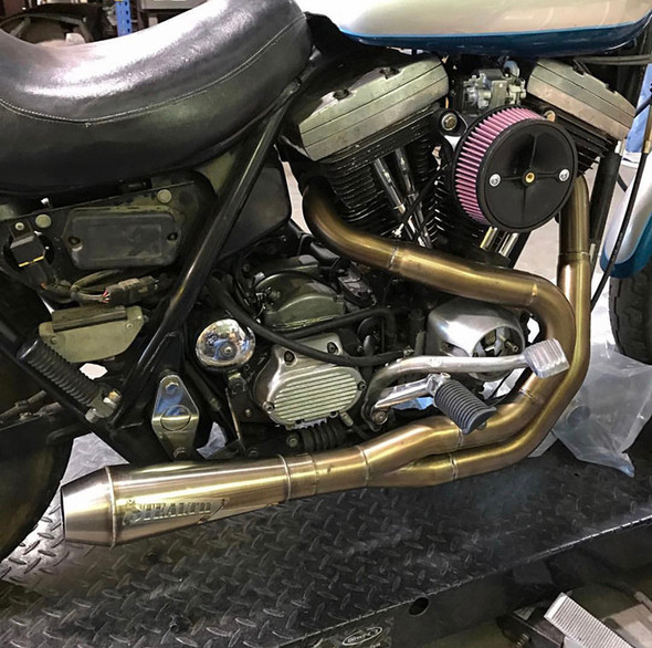 Stealth Exhaust - 2 into 1 Exhaust System - fits '89-'94 FXR