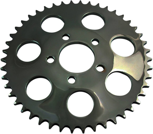 Drag Specialties - 12101850 - Rear Sprocket - Dished - Gloss Black - 51 Tooth - Big Twin