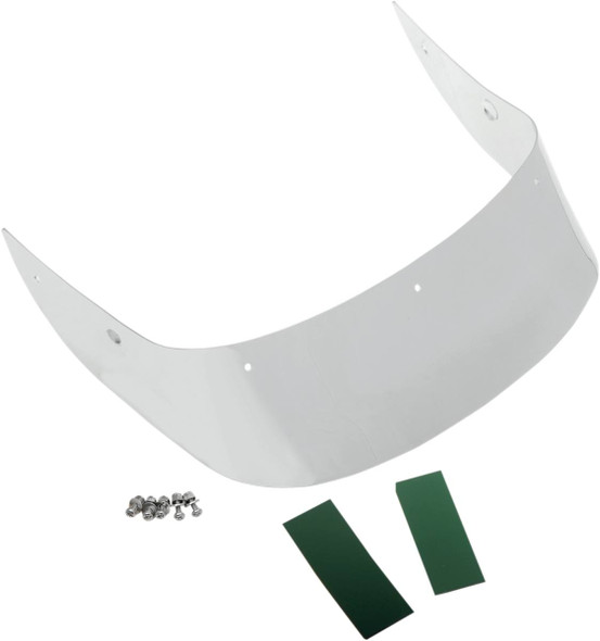 Drag Specialties - 14050170 - Fender Skirt - Chrome - Rear