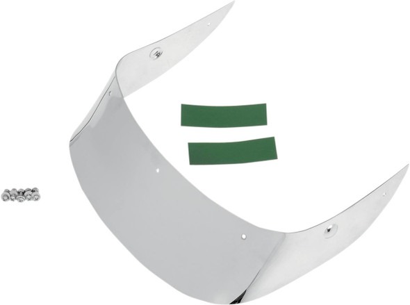 Drag Specialties - 14050170 - Fender Skirt - Chrome - Rear