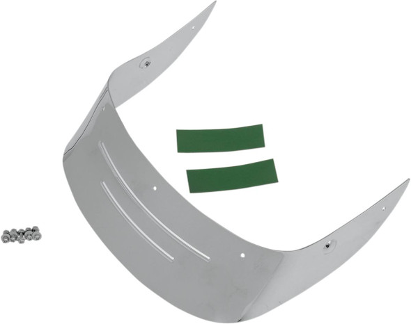 Drag Specialties - 14050171 - Fender Skirt - Chrome - Rear