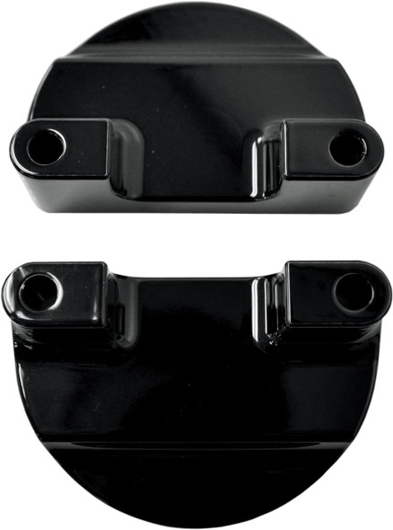 Drag Specialties - 14100065 - Fender-To-Fork Adapters - Gloss Black