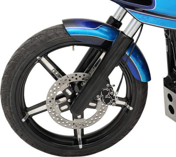 Drag Specialties - 14100098 - Fender-To-Fork Adapters - Black