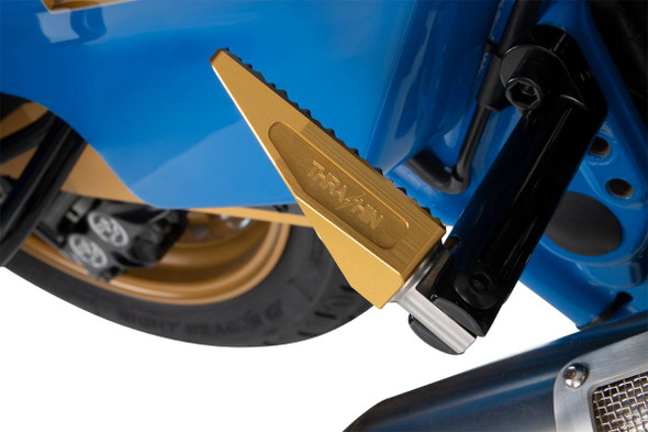 Drag Specialties - 16201057 - Passenger Footpeg Mount - Black - FLH/FLT