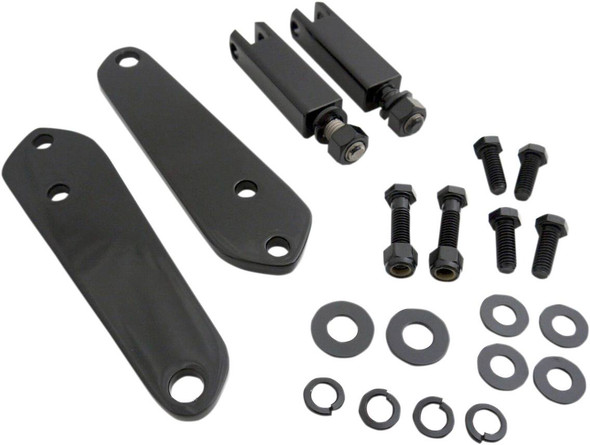 Drag Specialties - 16240280 - Highway Peg Mount - Black - FXD