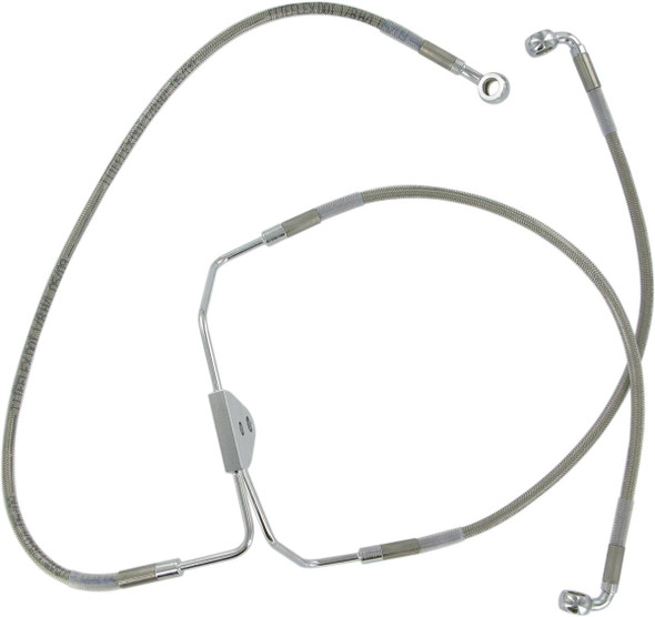 Drag Specialties - 17411794 - Brake Line - Front (Lower/Upper) - Stainless Steel