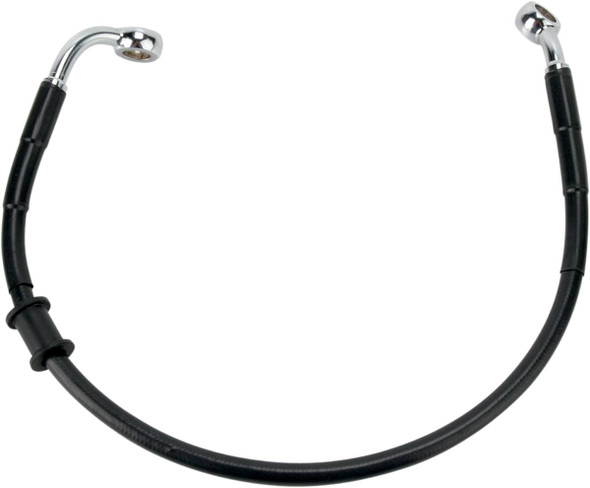 Drag Specialties - 17412925 - Brake Line - Rear - Black