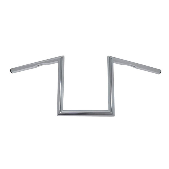 HardDrive - Traditional Z Handlebars - Chrome, Dimpled fits '82-Up applications