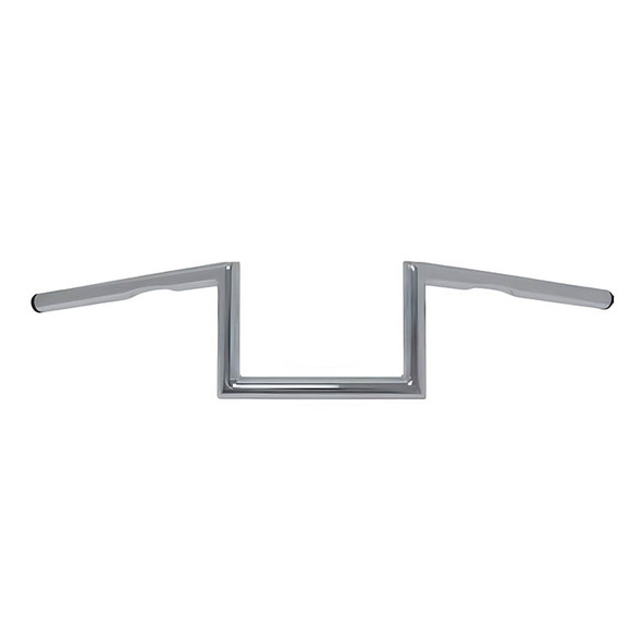 HardDrive - Traditional Z Handlebars - Chrome, Dimpled fits '82-Up applications