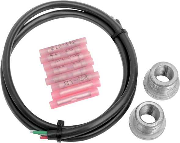 Drag Specialties - 18610594 - O2 Sensor Bung Adapter Kit - 18 mm to 12 mm