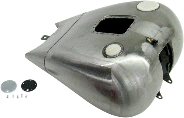 Drag Specialties - 19141864 - Extended Gas Tank with Gauge Bung - Softail