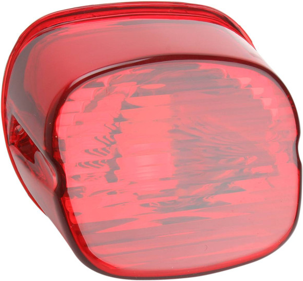 Drag Specialties - 20100781 - Laydown Taillight Lens - Red
