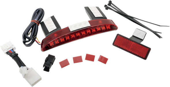 Drag Specialties - 20100916 - Running/Brake Light Assembly - Red Lens