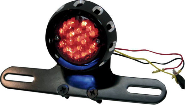 Drag Specialties - 20100797 - Taillight/License Plate Mount - Black