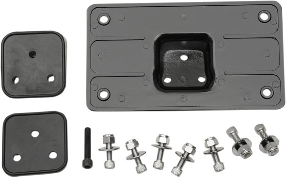 Drag Specialties - 20300886 - Fender License Plate Mount - Black