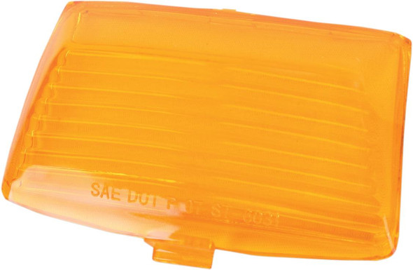 Drag Specialties - 20400589 - Lens - Front Fender Tip - Amber