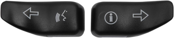 Drag Specialties - 21060362 - Turn Signal Switch Extension Caps - Black
