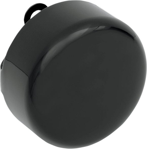 Drag Specialties - 21070044 - Round Horn Cover - Black Drag Specialties - 21070044 - Round Horn Cover - Black