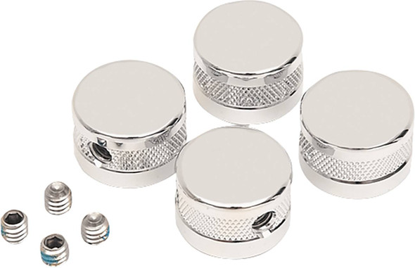 Drag Specialties - 24020083 - Head Bolt Covers - Chrome - S&S Engines