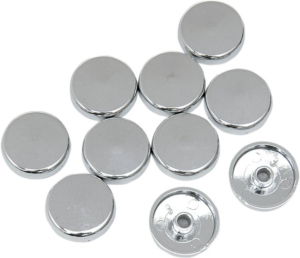 Drag Specialties - 24020127 - Bolt Covers - Torx - 5/16" - Chrome - 10 Pack