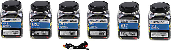 Drag Specialties - 38070537 - Permanent Battery Lead O-01 - Six Jars of 20