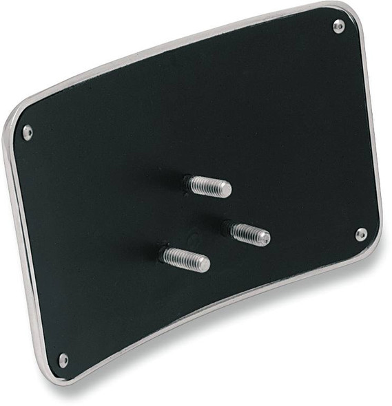 Drag Specialties - 78070114 - License Plate Mount - 3 Hole - Chrome