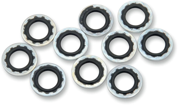Drag Specialties - DS097014 - Banjo Washers - 3/8"/10mm