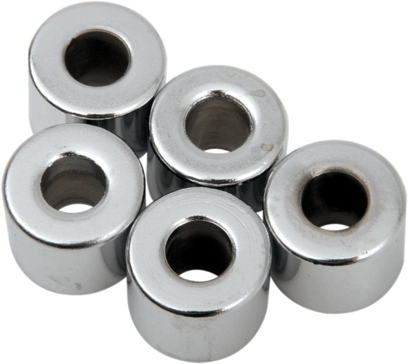 Drag Specialties - DS190004 - Spacer - Chrome - 1/4" x 5/8" x 1/2"