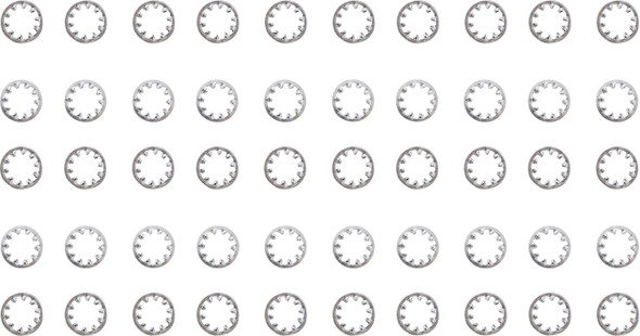 Drag Specialties - DS190508 - Inside Washer - Star - Chrome - 3/8"