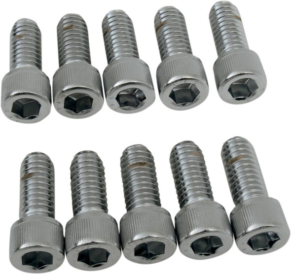 Drag Specialties - DS190544 - Bolts - Socket-Head - Knurled - 5/16-18 x 3/4" Drag Specialties - DS190544 - Bolts - Socket-Head - Knurled - 5/16-18 x 3/4"