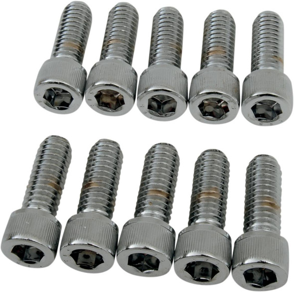 Drag Specialties - DS190545 - Bolts - Socket-Head - Knurled - 5/16-18 x 7/8" Drag Specialties - DS190545 - Bolts - Socket-Head - Knurled - 5/16-18 x 7/8"