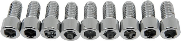 Drag Specialties - DS190552S - Bolts - Socket-Head - Smooth - 3/8-16 x 3/4"