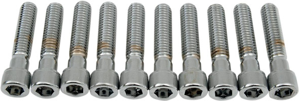 Drag Specialties - DS190556 - Bolts - Socket-Head - Knurled - 3/8-16 x 1-3/4"