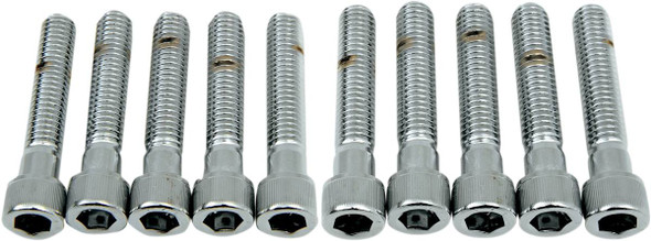 Drag Specialties - DS190557 - Bolts - Socket-Head - Knurled - 3/8-16 x 2"