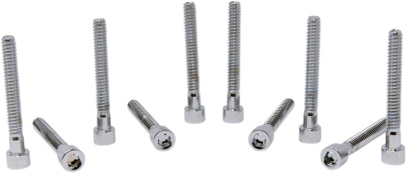 Drag Specialties - DS190592S - Bolts - Socket-Head - Replacement - Smooth/Coarse Thread - #10-24 x 1-1/2" - 10 Pack